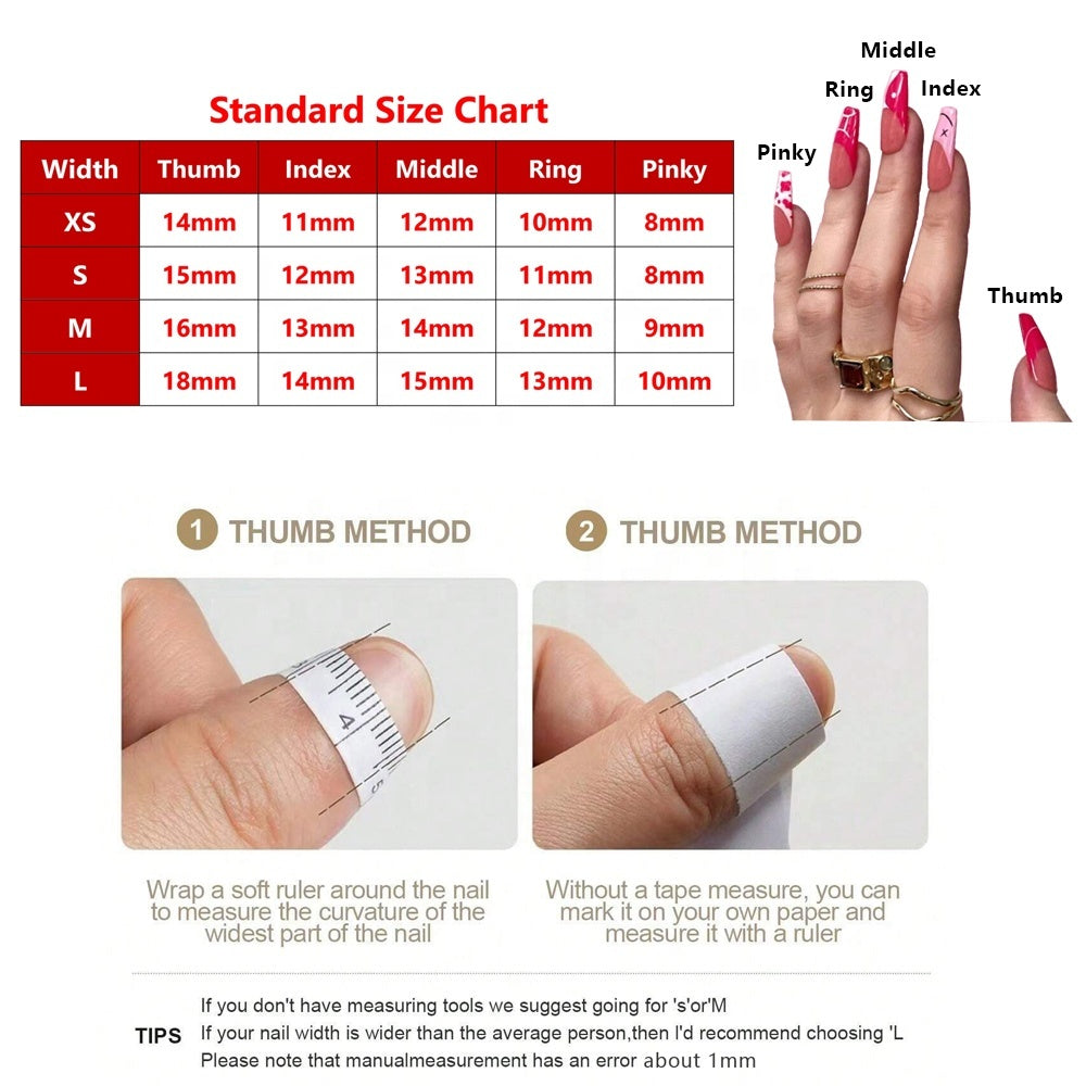 Hand-Painted Soft Gel Short Almond Press Nails High Quality